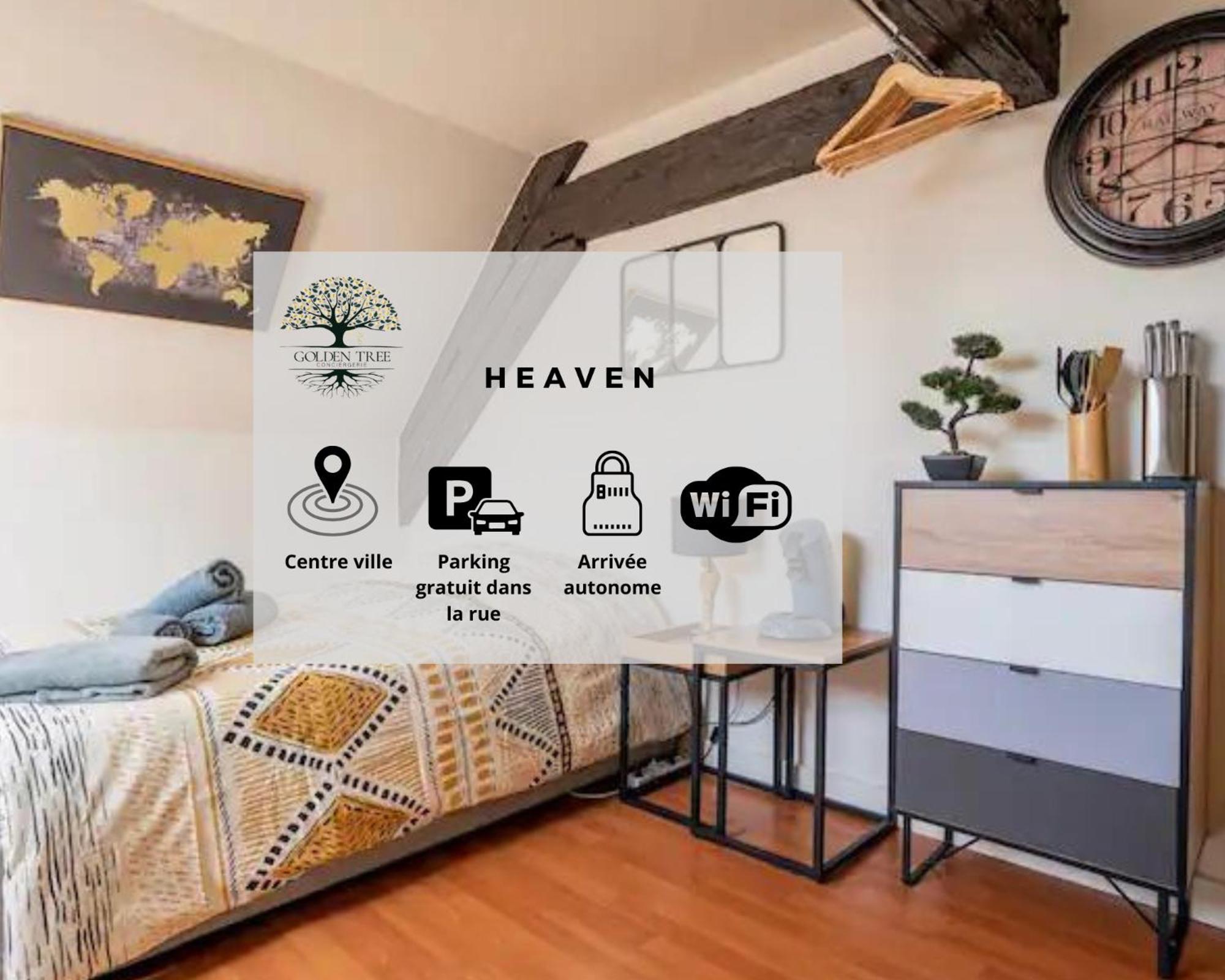 Heaven - Golden Tree - Wifi - 20 Min St-Croix & Center Parcs Appartement Sarrebourg Buitenkant foto
